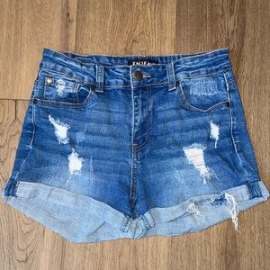 Enjean medium jean shorts